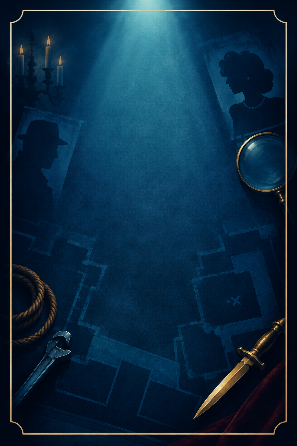 Editable portrait artwork slot for Clue