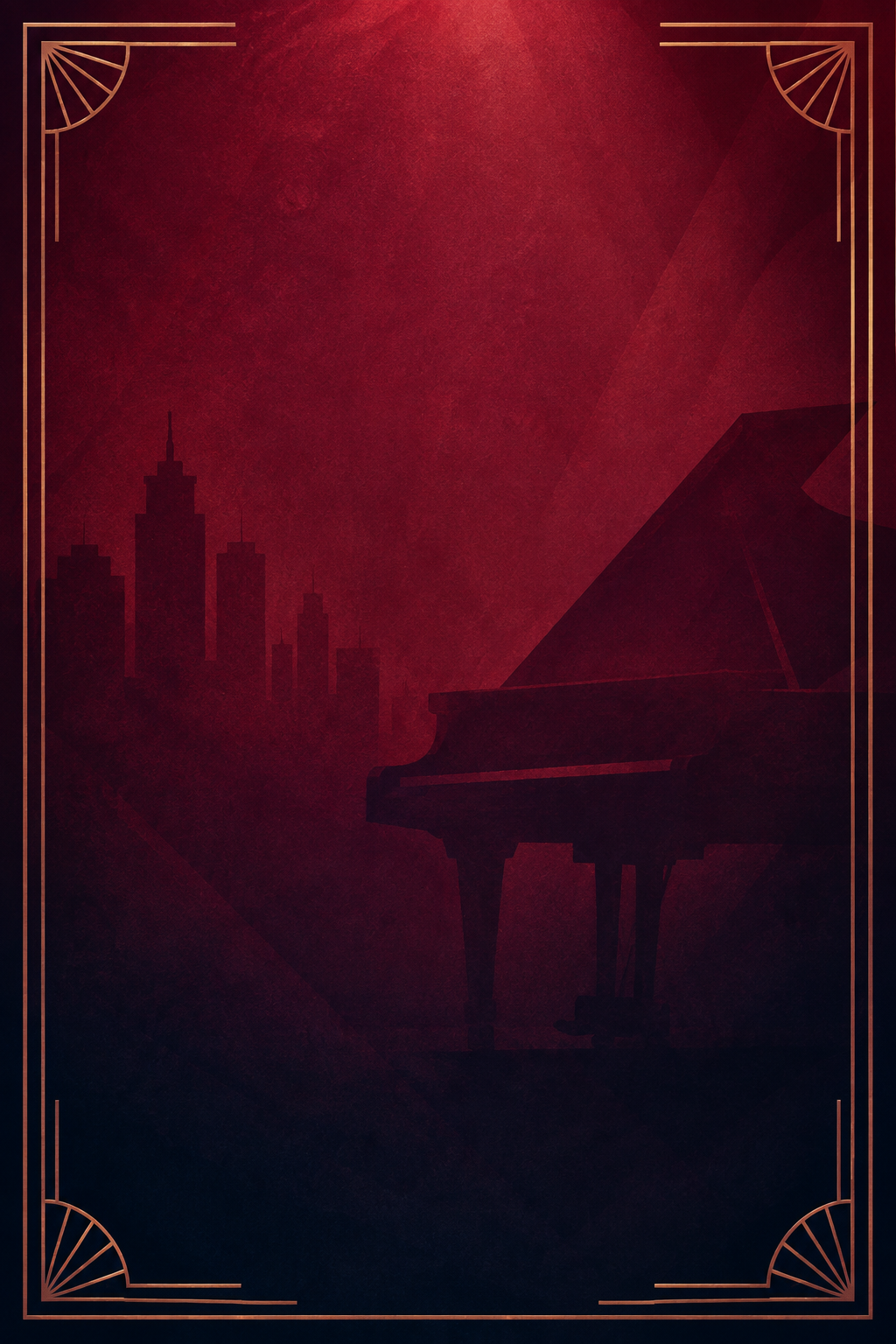 Editable portrait artwork slot for Ragtime - all school musical
