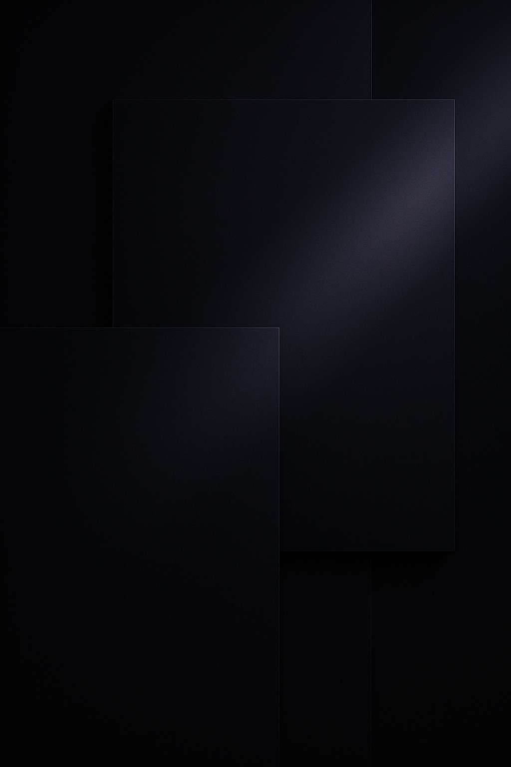 Neutral dark placeholder panel for Sector Runner preview three