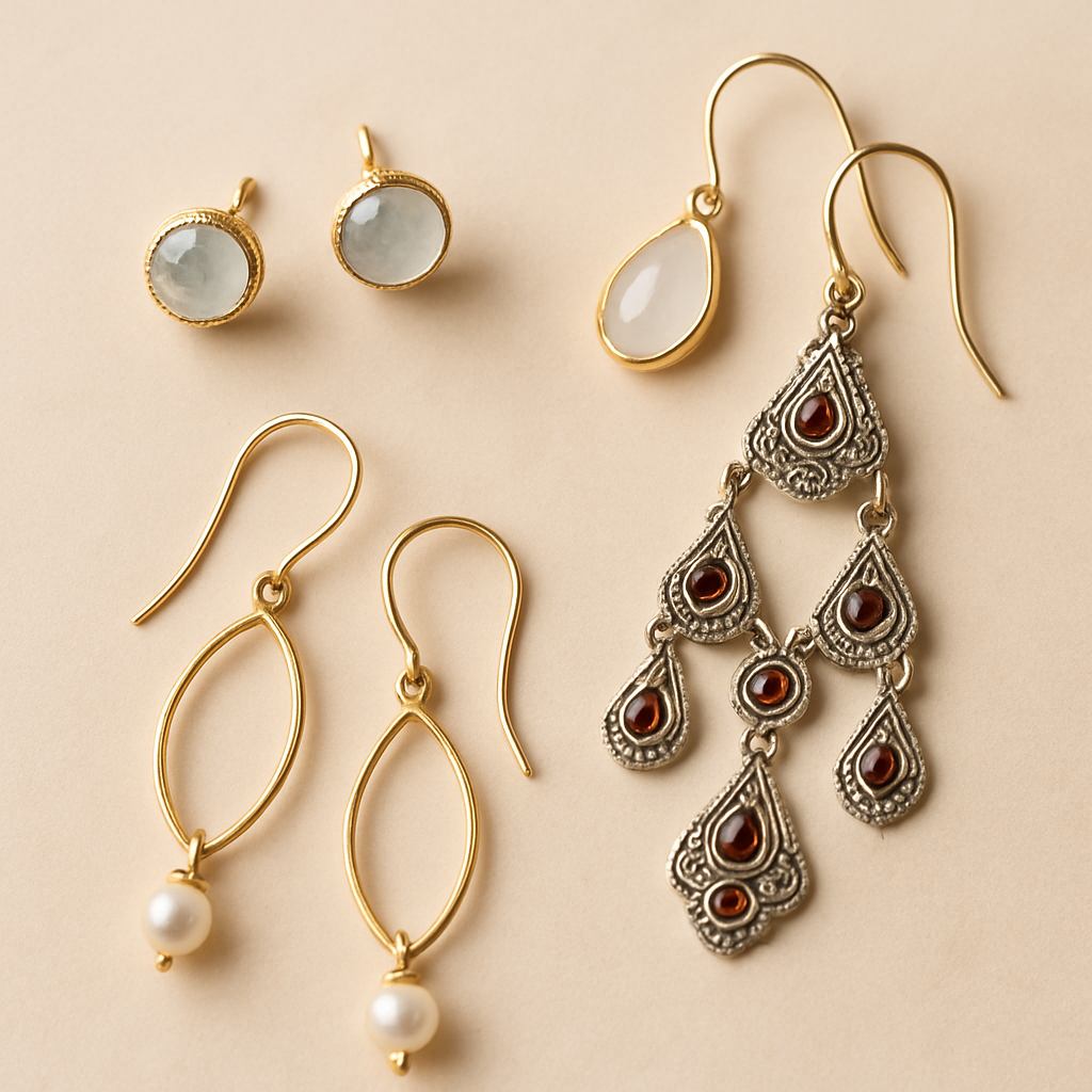 Stunning handmade earrings collection