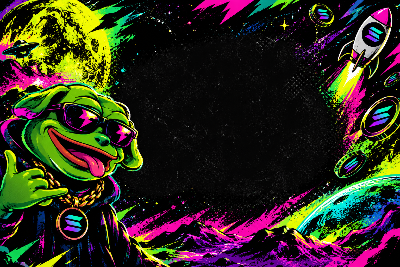Reserved wide horizontal banner placeholder for future Pepe Dog campaign artwork