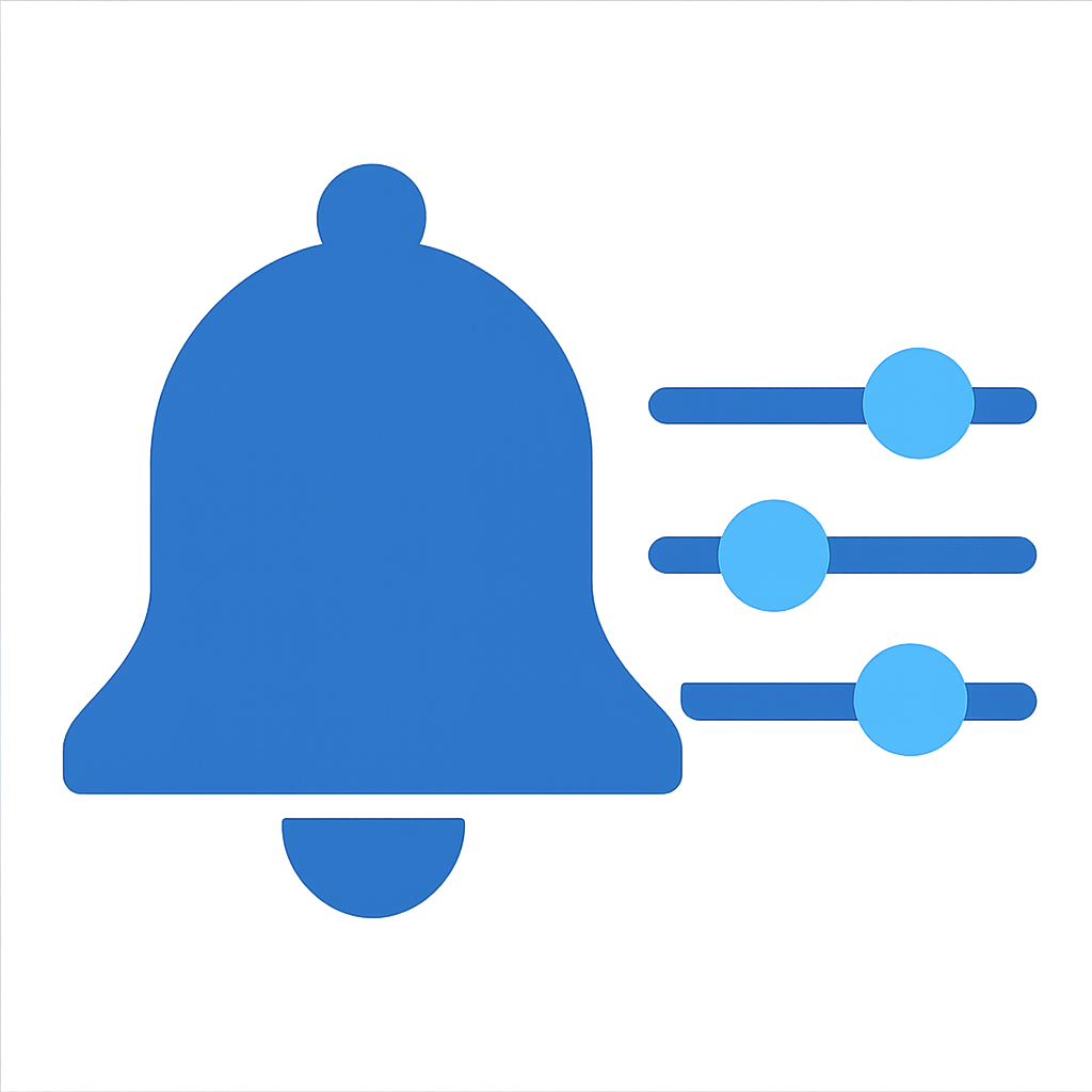 Custom notifications icon