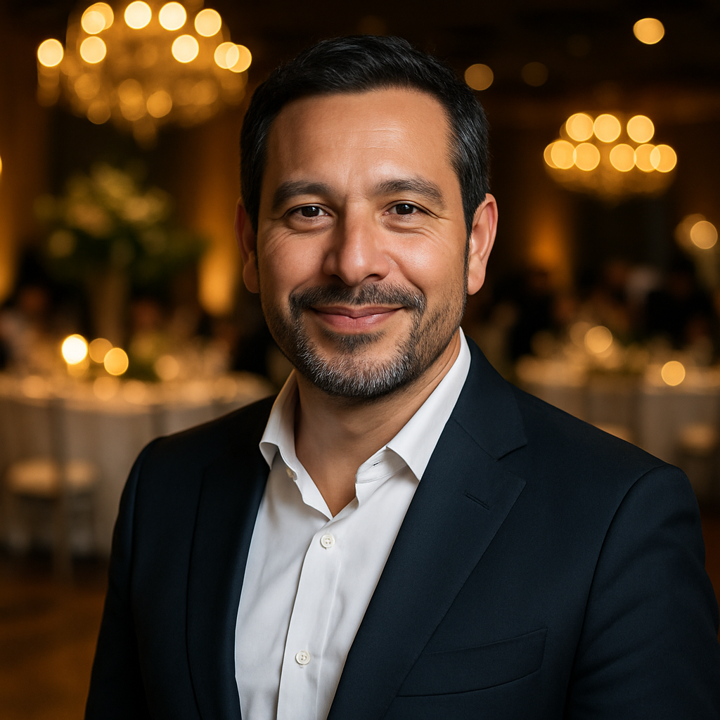 Andrés Ramírez en evento