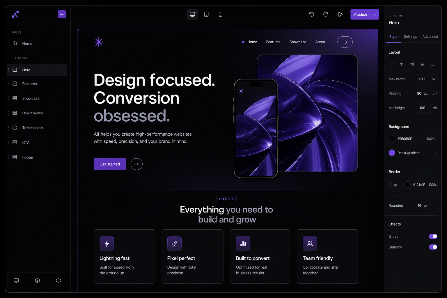 After state with deliberate module sequencing, clean typography hierarchy, and cohesive visual system