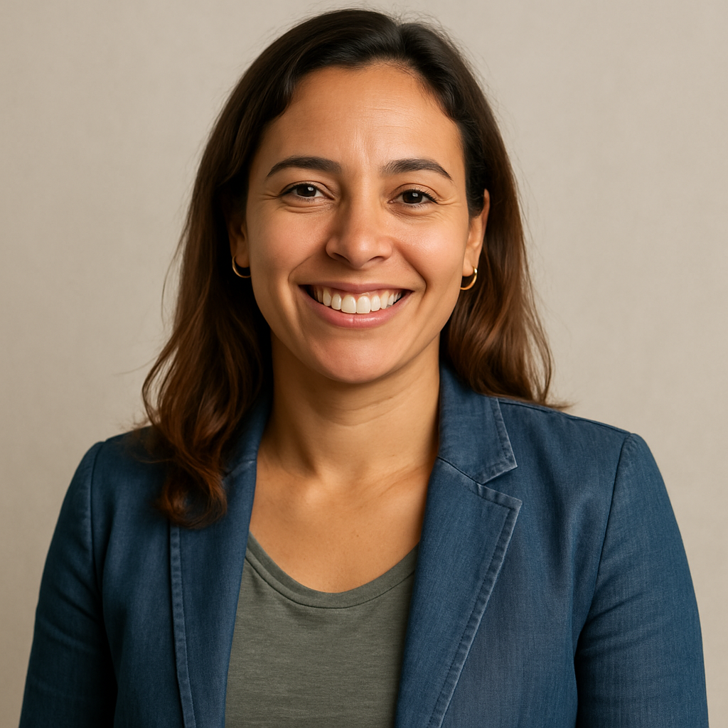 Ana Oliveira sorrindo