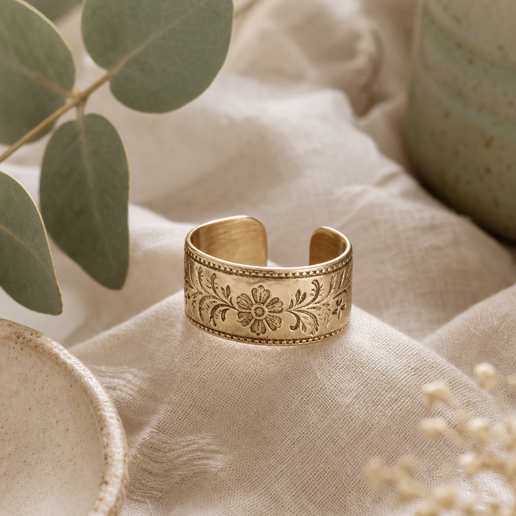 Heirloom Cuff Ring