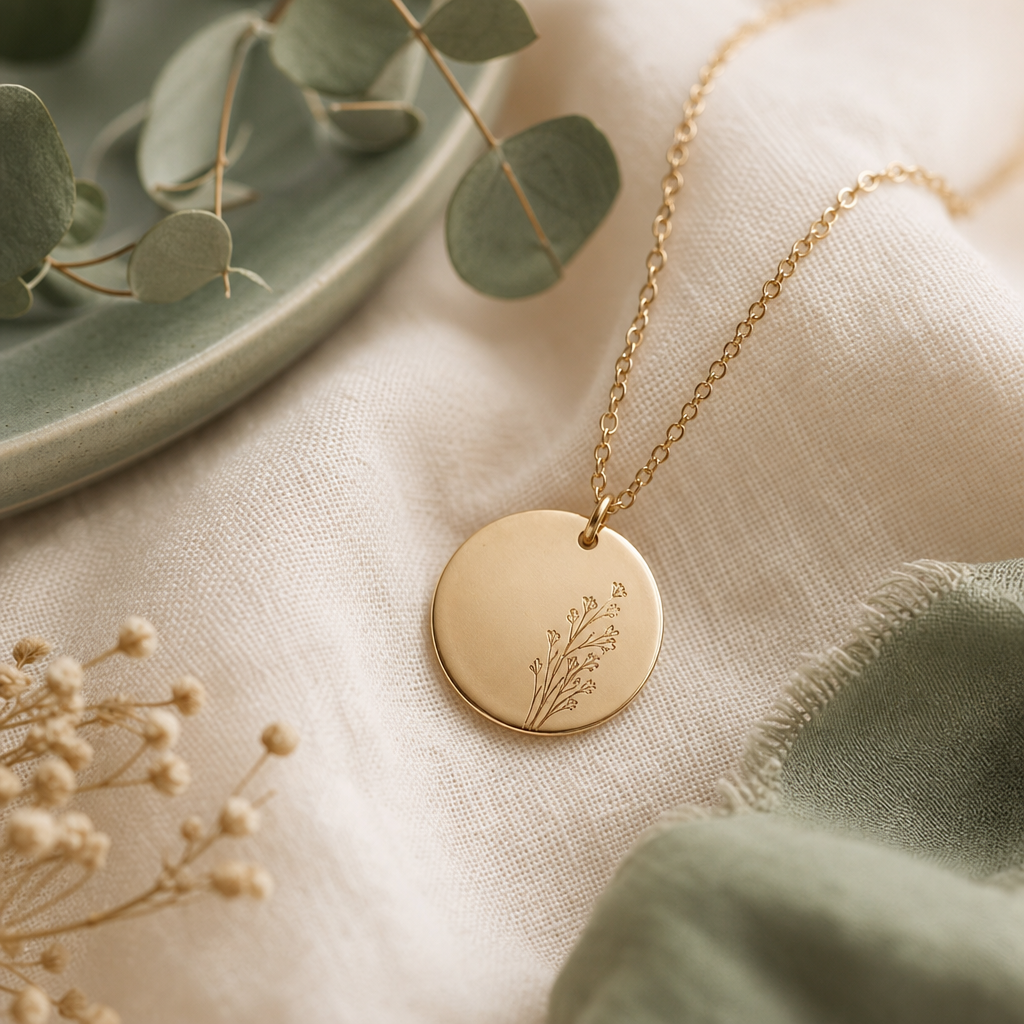 Keepsake Disc Necklace