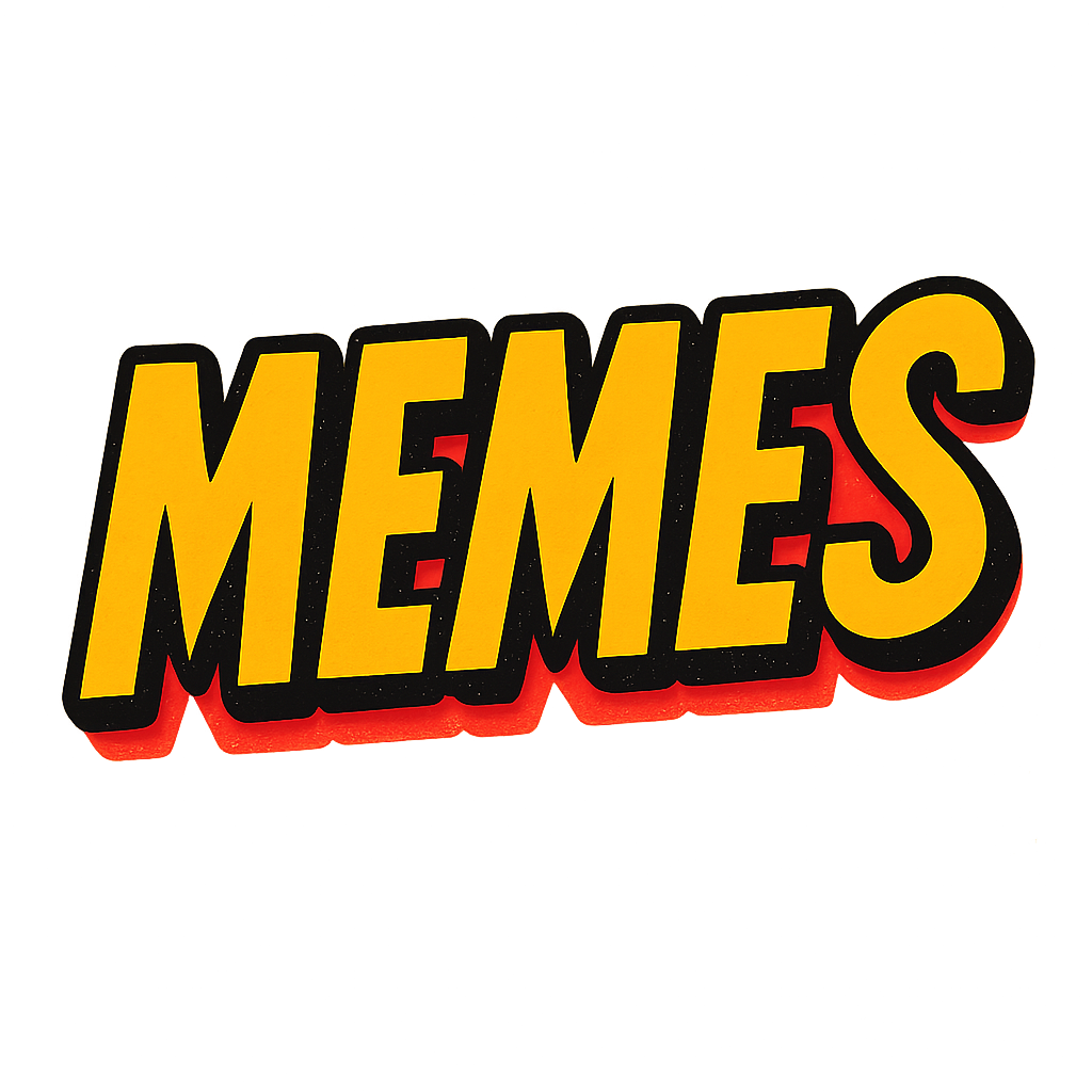 Comic-style heading image that reads Memes