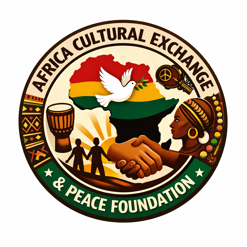 African Cultural and Peace Foundation circular sponsor logo