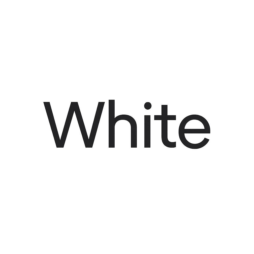 White logo