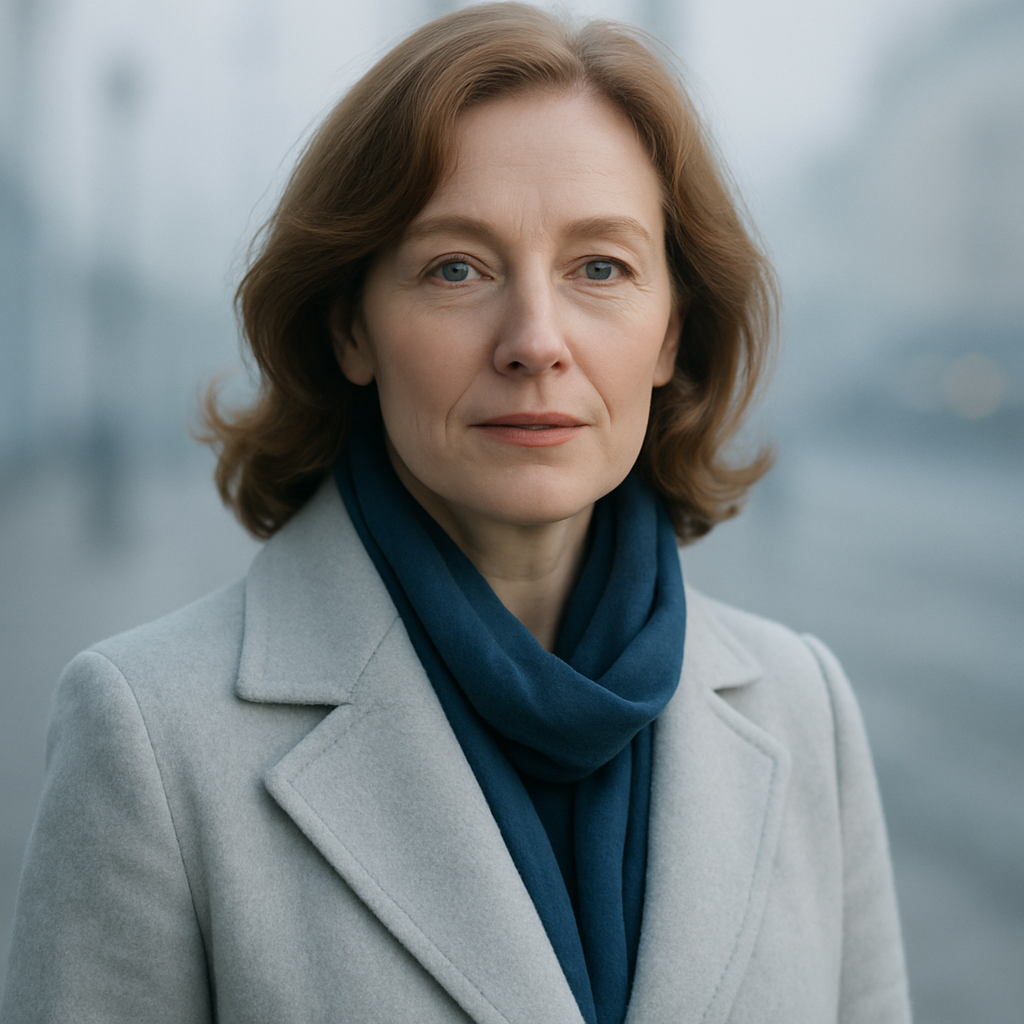 Portrait of Elinor, a traveler from Iceland