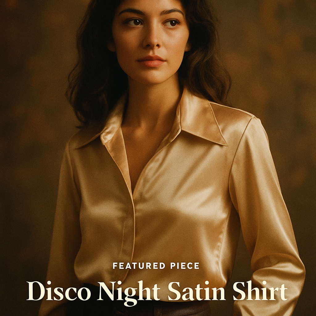 Disco Night Satin Shirt