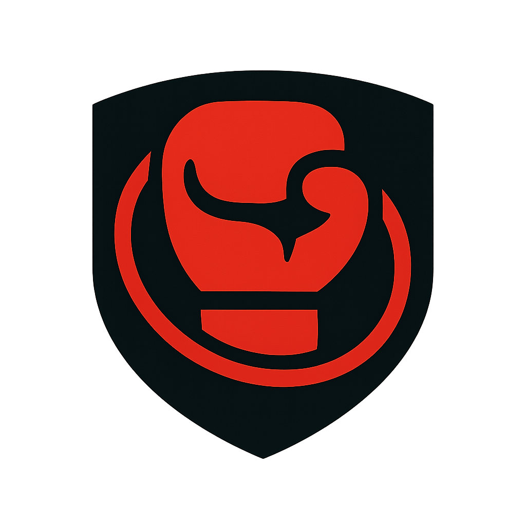 Premium boxing brand logo