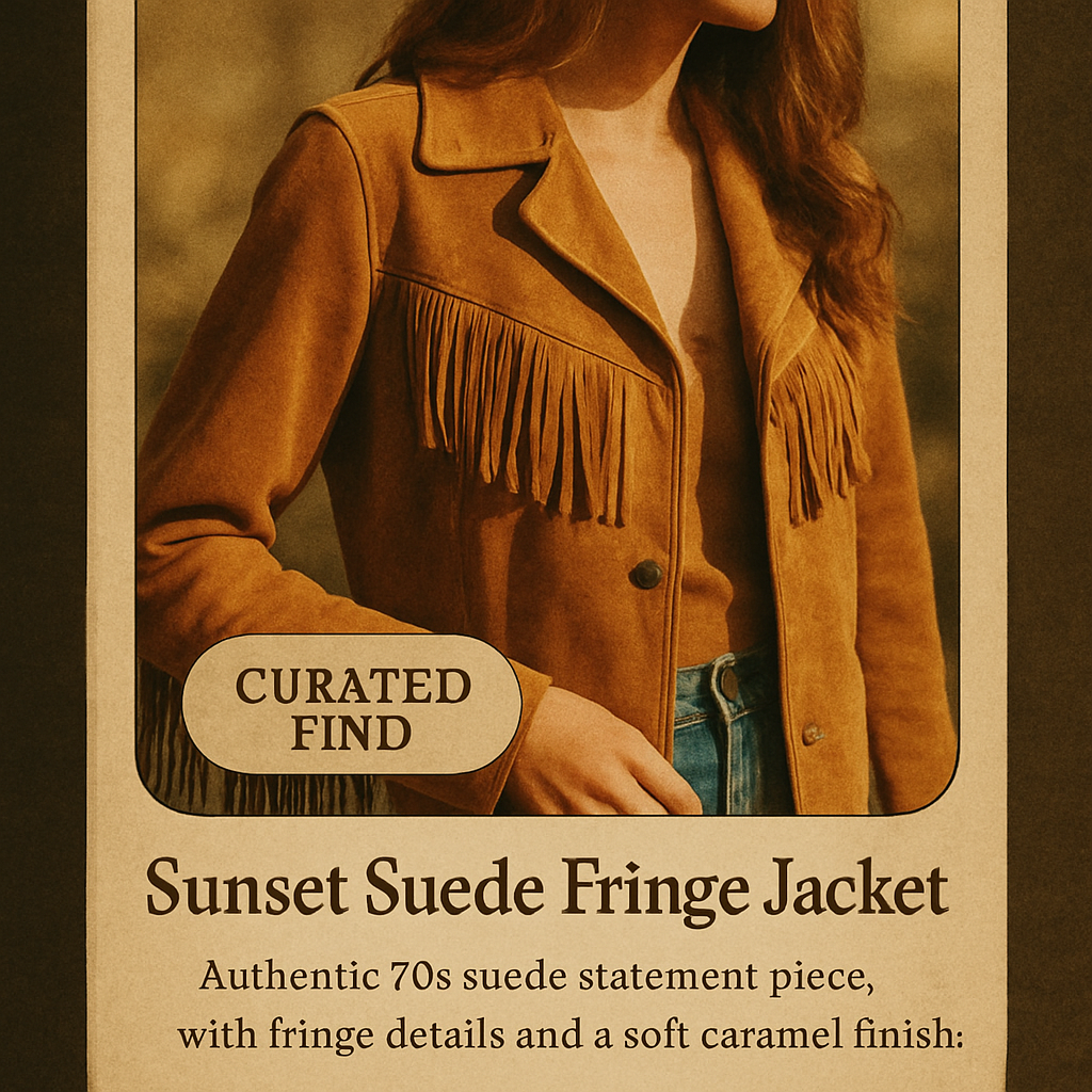 Sunset Suede Fringe Jacket