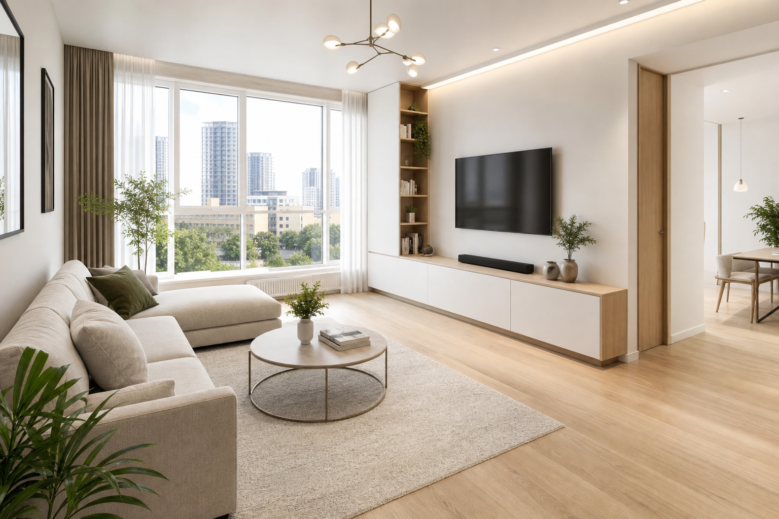 Smart City Apartment with Great Connectivity