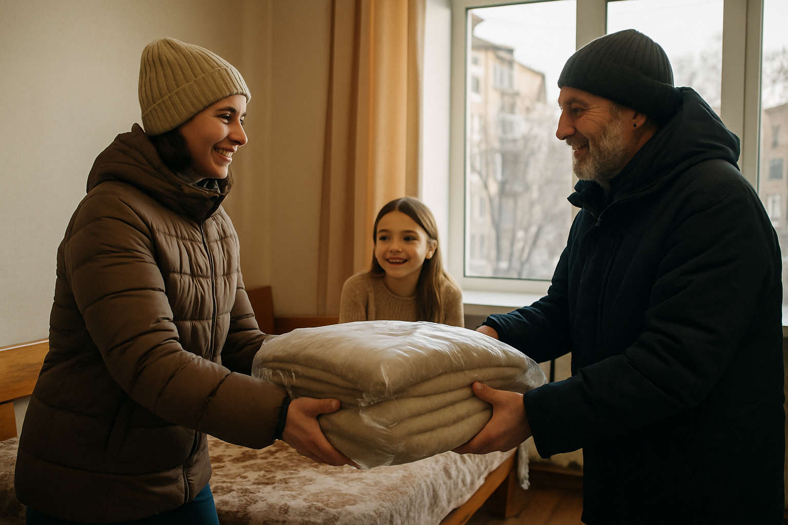 People-centered winter aid story: A warmer night in Kharkiv — Kharkiv