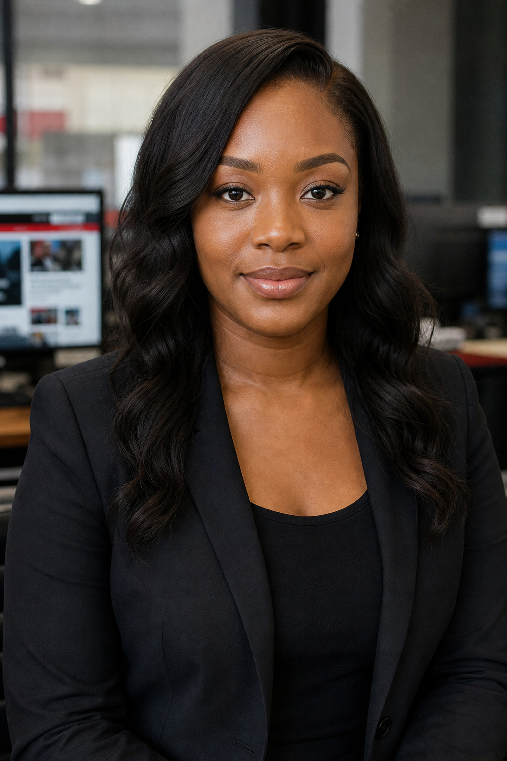 Portrait of Favour Preye, Digital Producer at TVMetroMedia