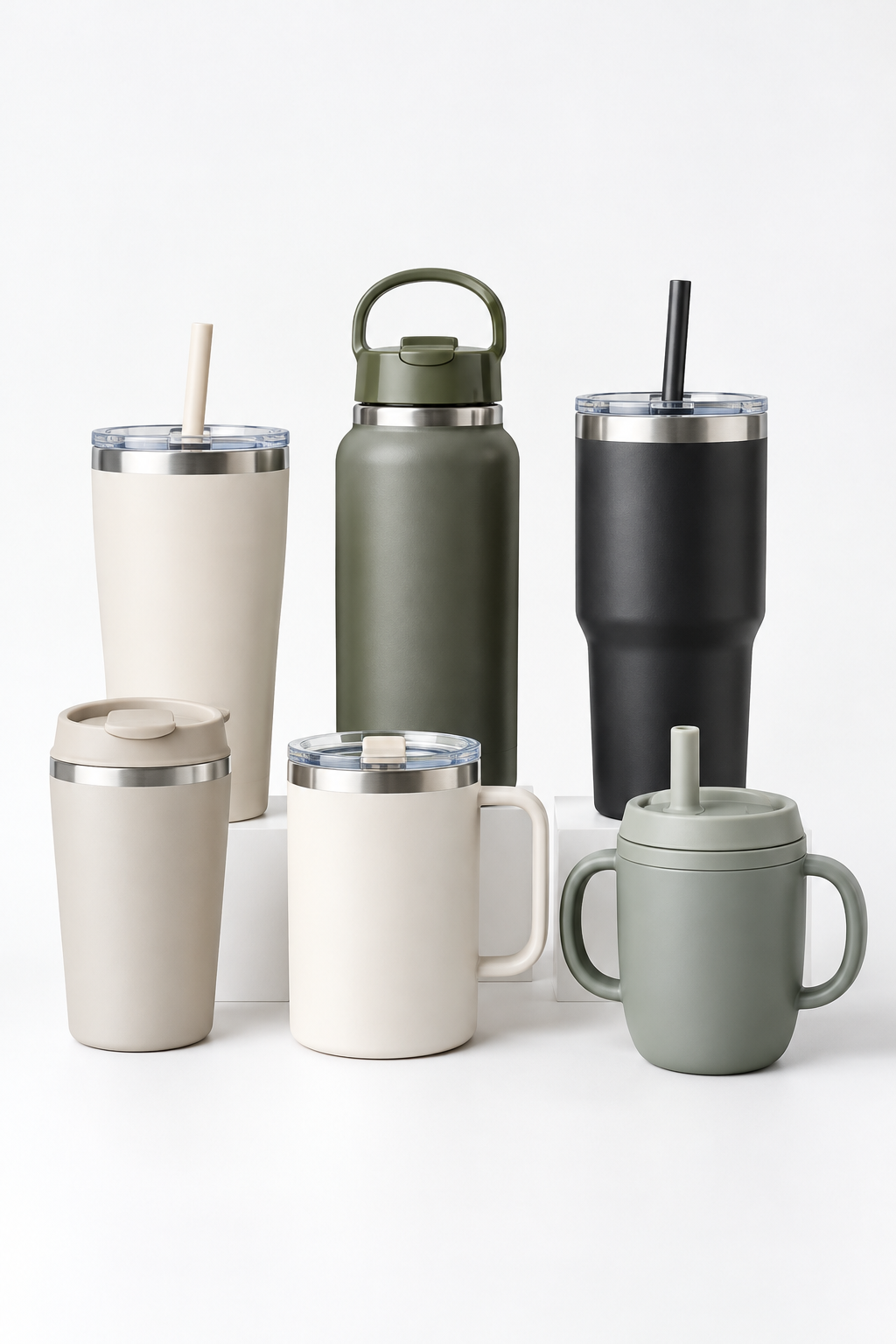Premium drink cup lineup in mixed practical formats for wholesale sourcing