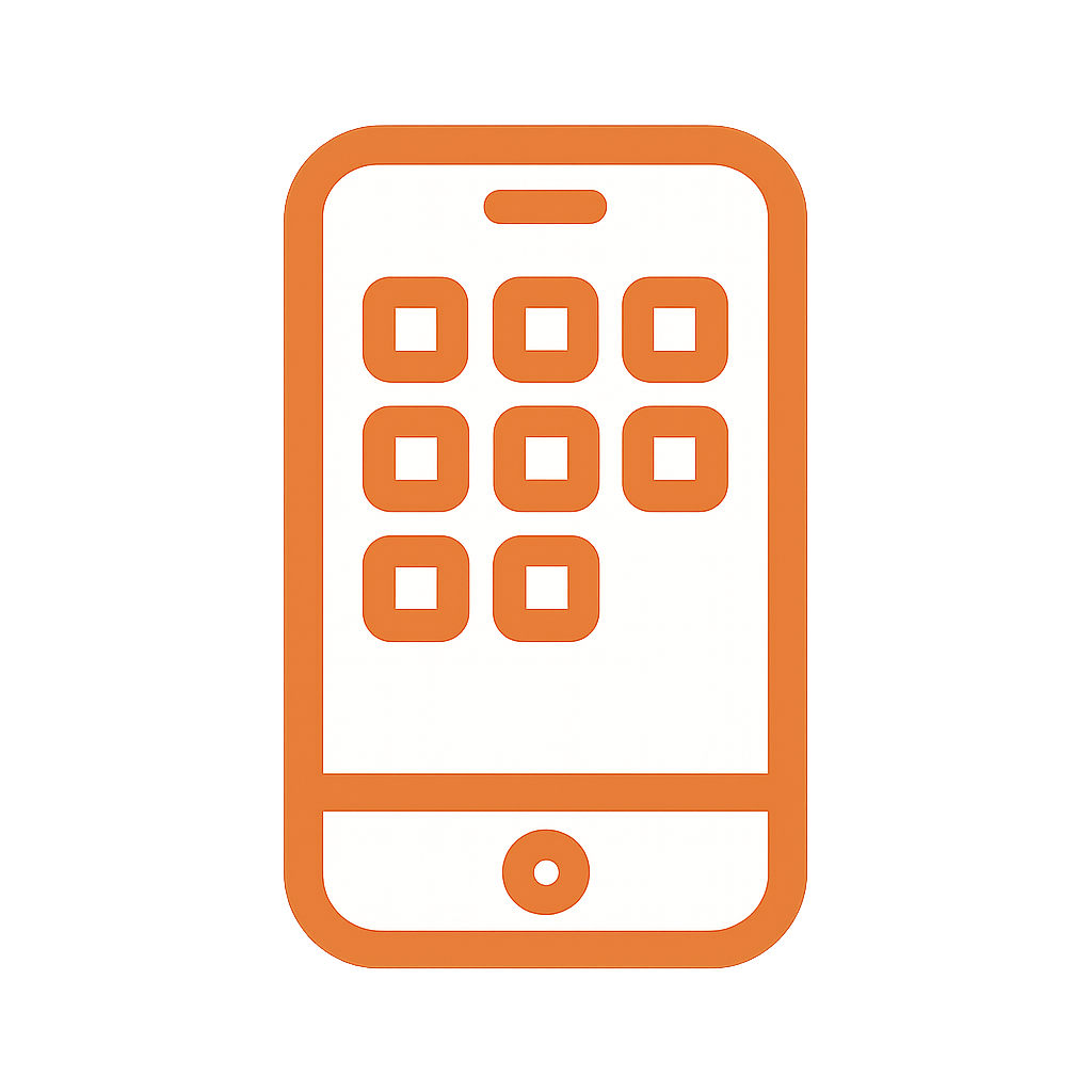 Mobile Applications Service Icon