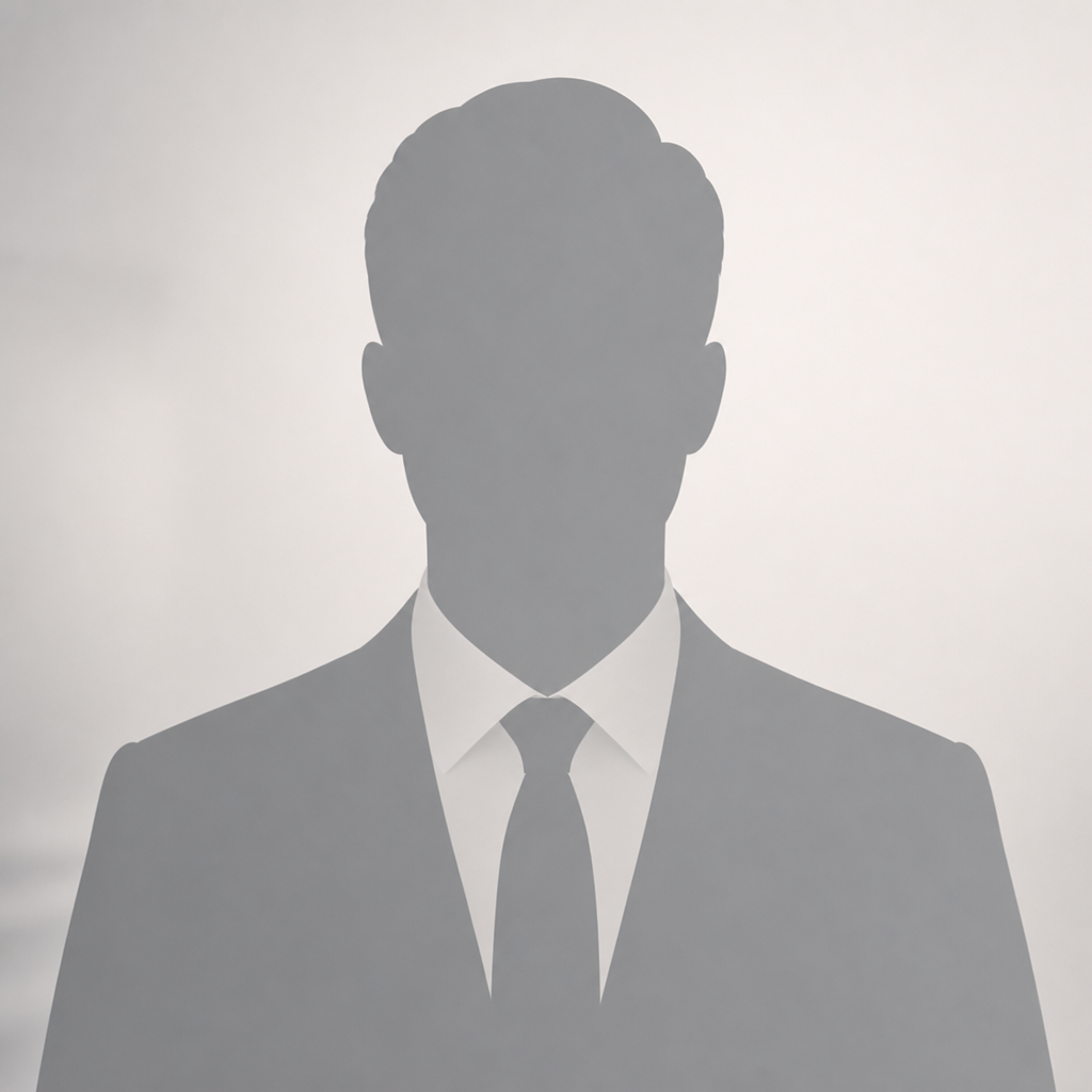 Neutral placeholder portrait tile for team profile