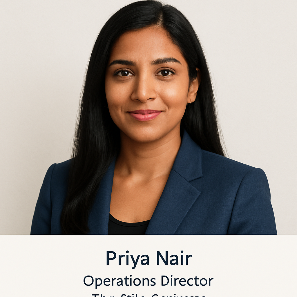 Photo of Priya Nair, Operations Director at BlueSky Ventures