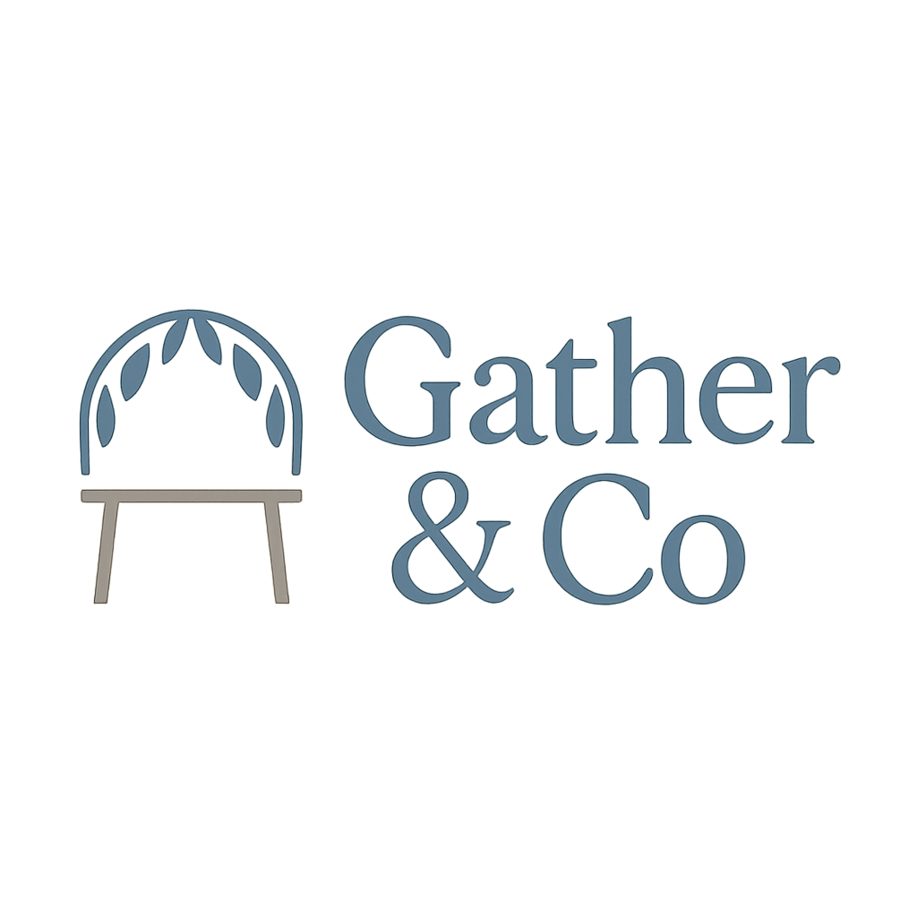Gather and Co Event Rentals logo