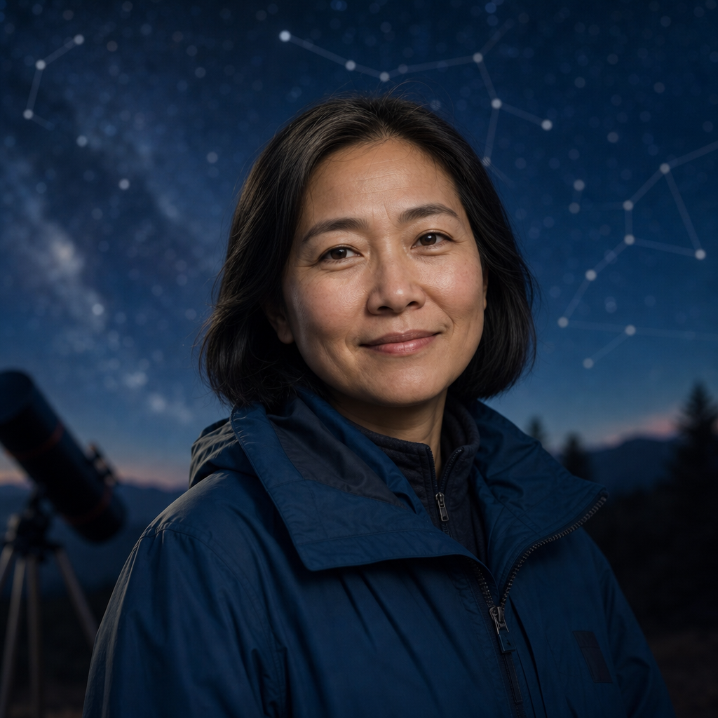Portrait of Maya Chen, Club Coordinator