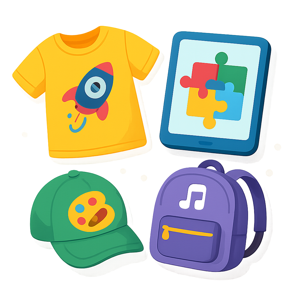 Launchpad merch for families featured merch image