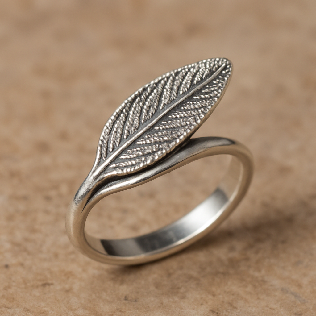 Sage Leaf Ring
