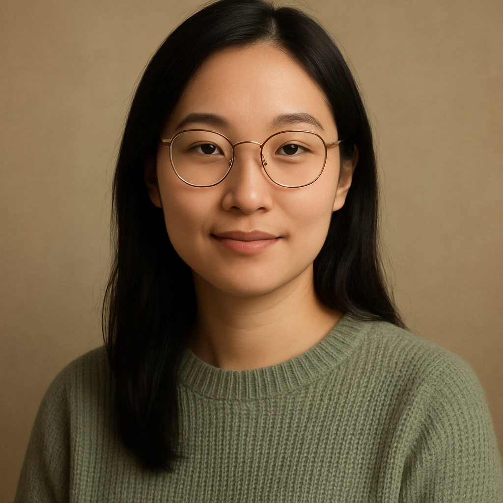 Portrait of a woman wearing glasses