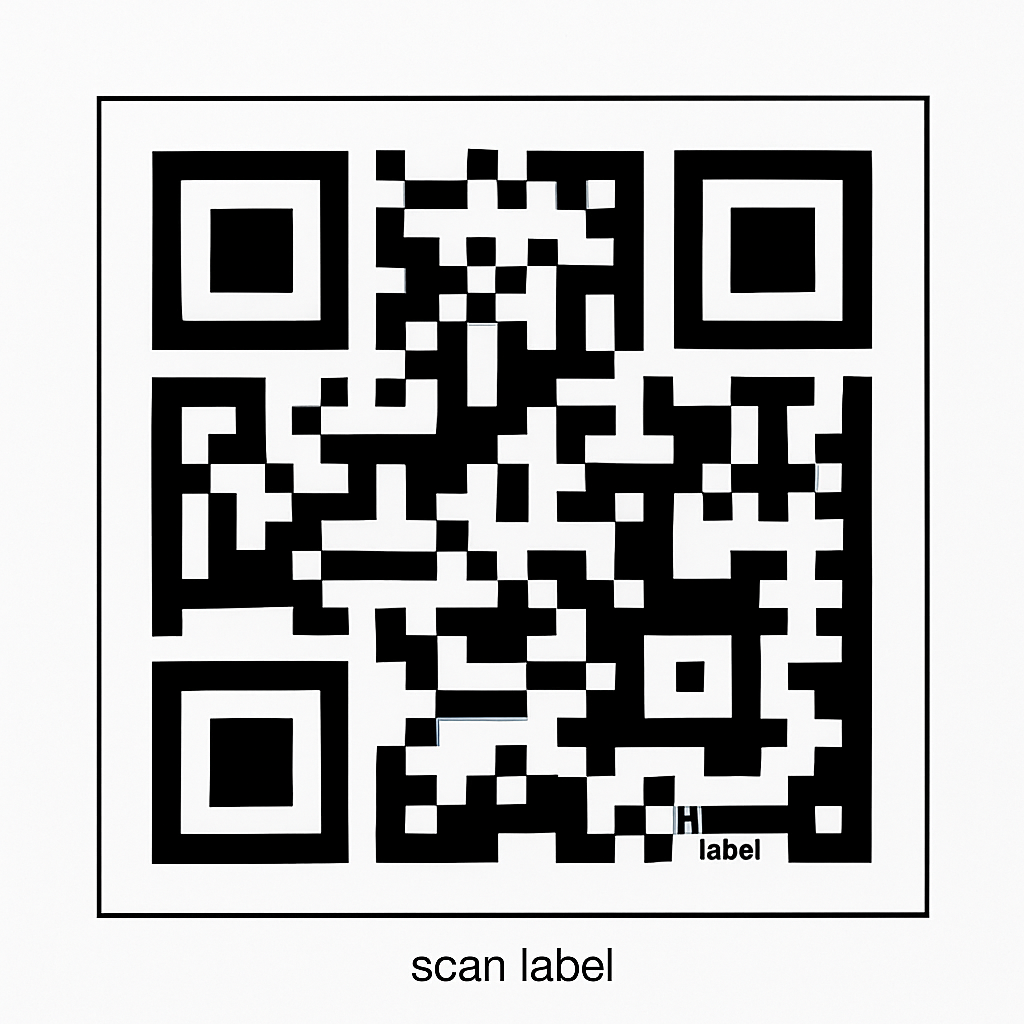 QR code for completing final verification to Plaid