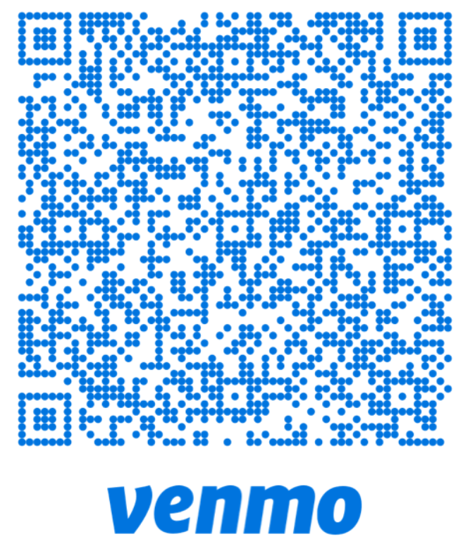 Venmo QR code for Cole Bred Maine Coons deposit payment