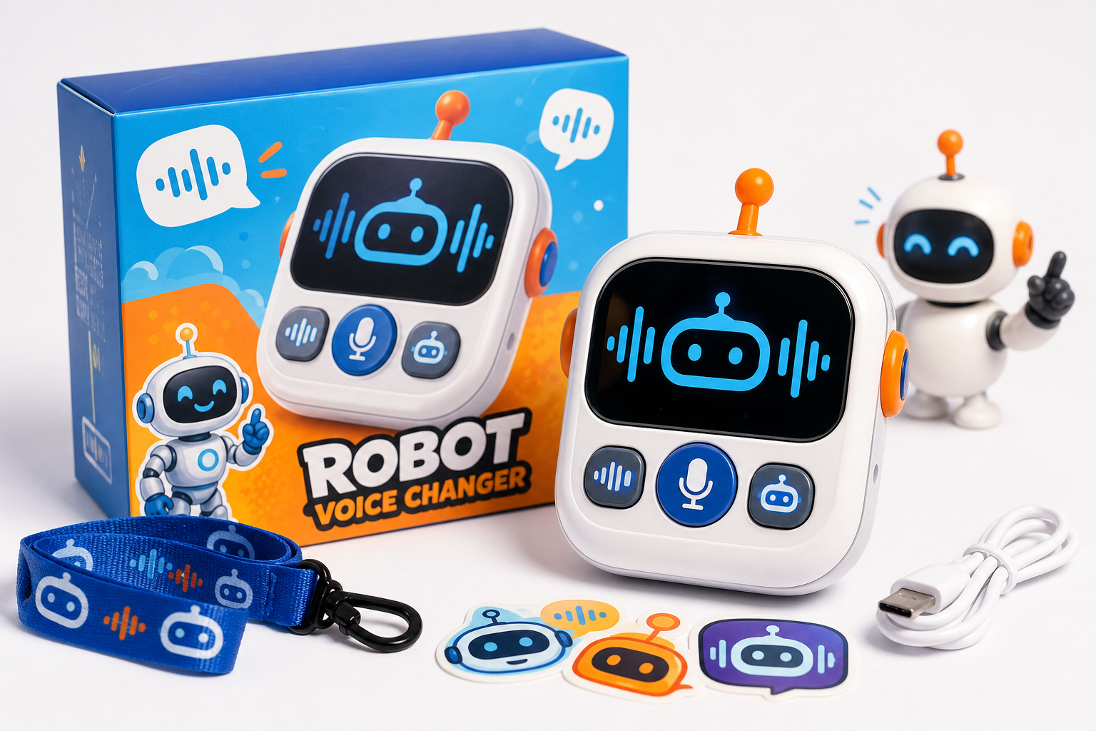 Product photo of Robot Voice Changer, a AI Gadget robot gadget