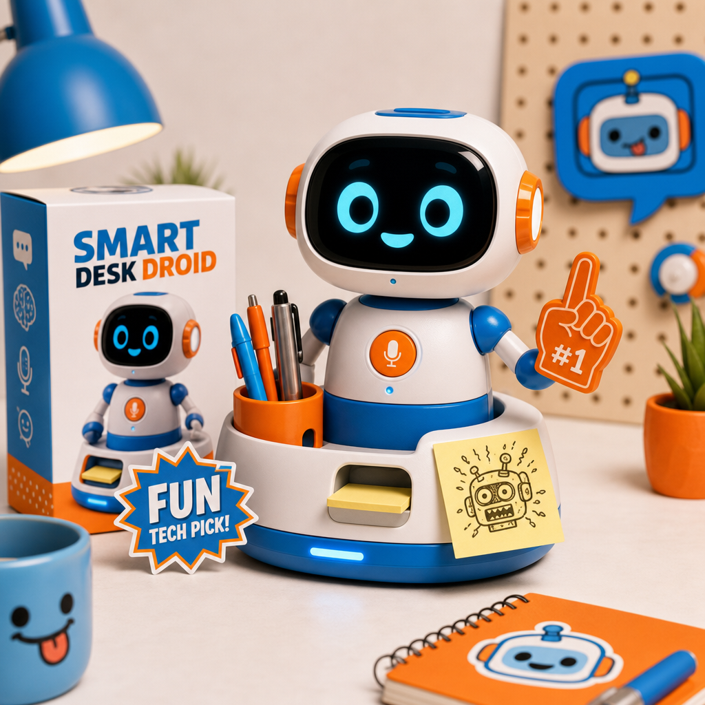 Smart Desk Droid robot gadget