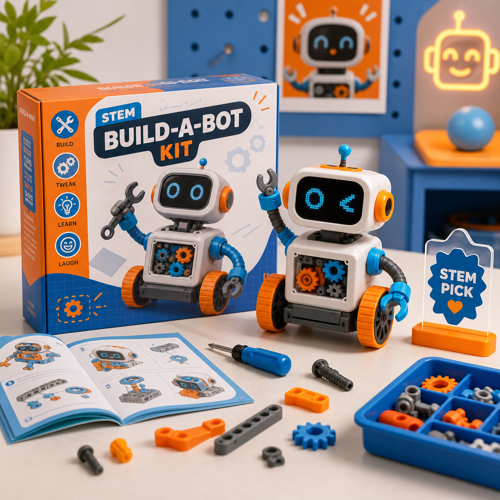 STEM Build-A-Bot Kit robot gadget