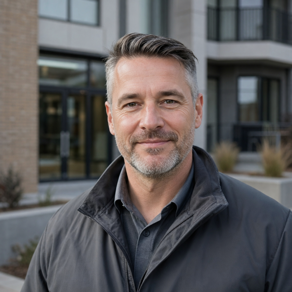 Portrait de Martin Gagnon, Gestionnaire d’immeuble