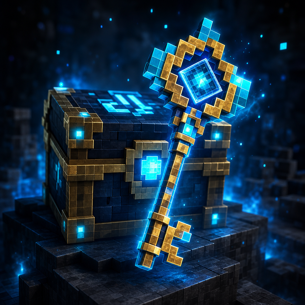 Arte épico del ítem Llave Mística de MineTurtle