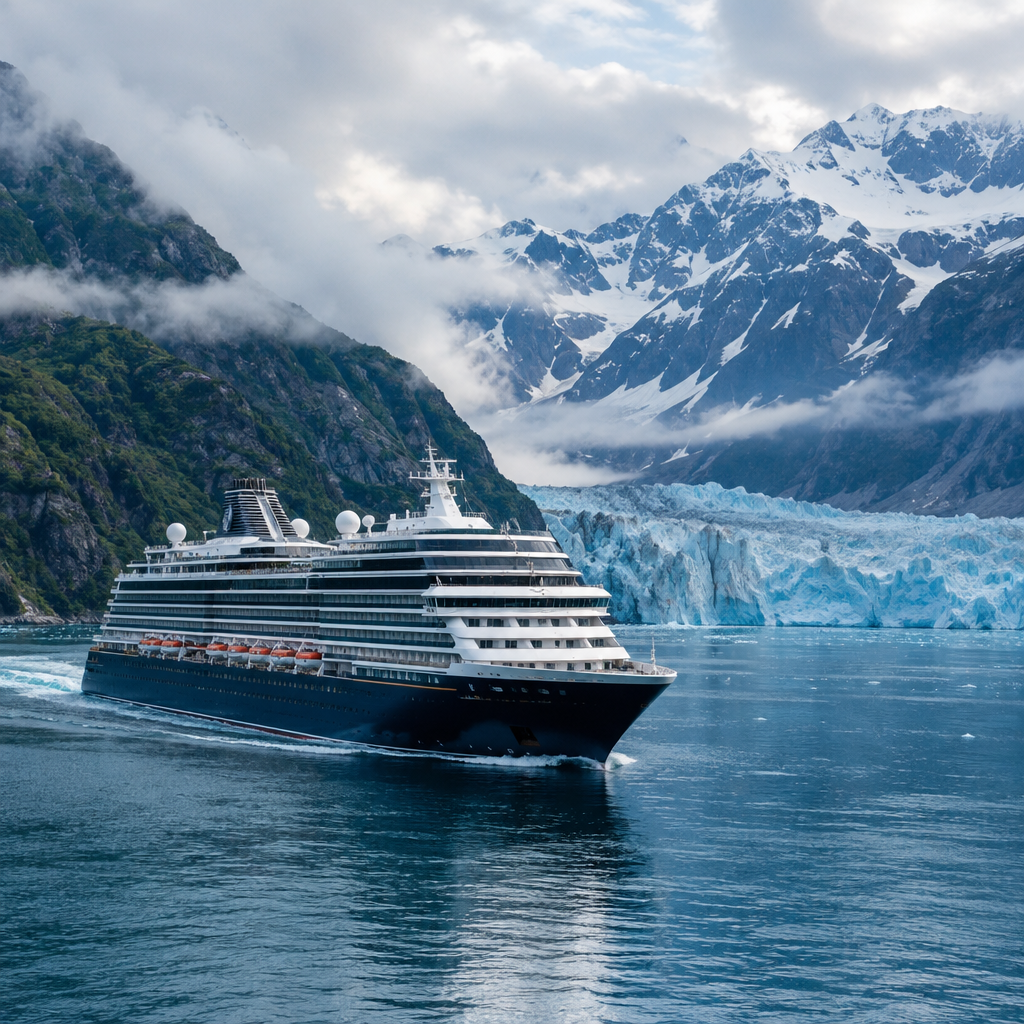 Alaska Glacier Passage luxury cruise destination