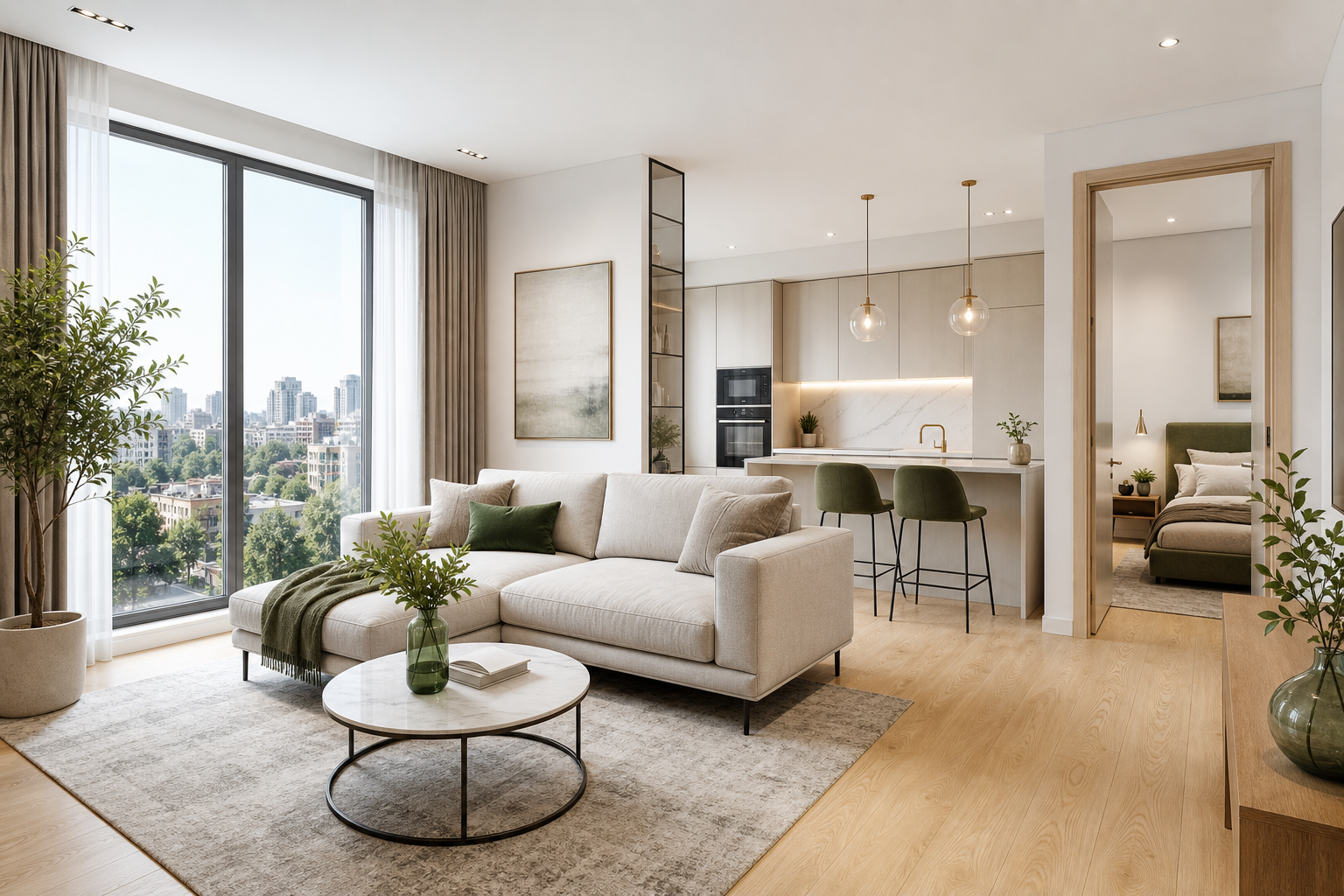 Modern 2-Bedroom Apartment