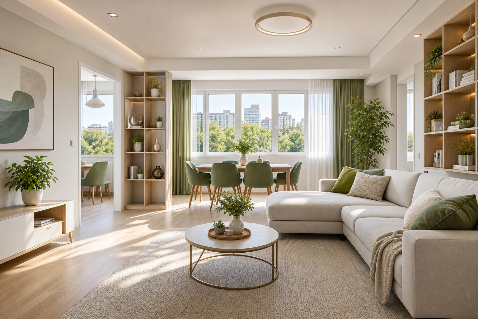 Family Apartment Near Park