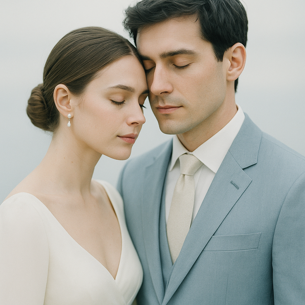 Maya and Theo, intimate couple portrait