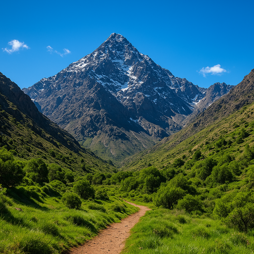Mount Toubkal, Africa mountain destination