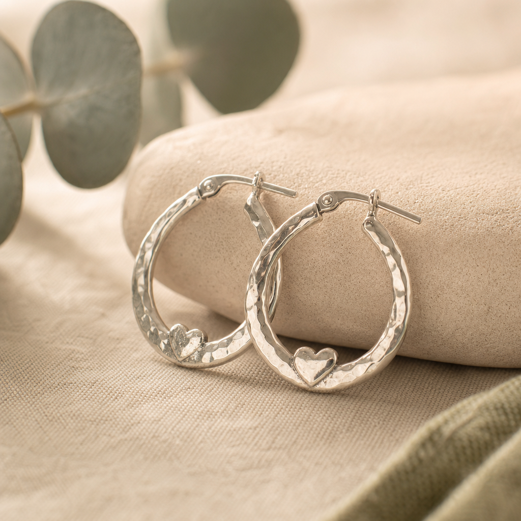Hearth Hoop Earrings