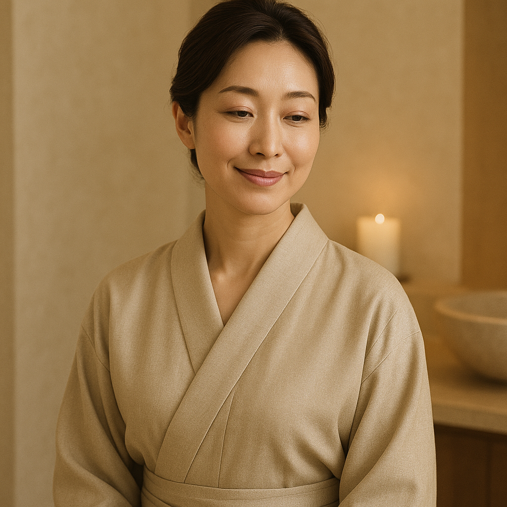 Portrait of Mika Sato, client