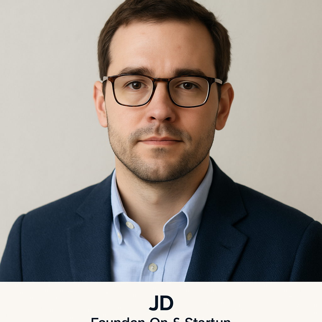 Portrait of JD, Founder, SaaS Startup