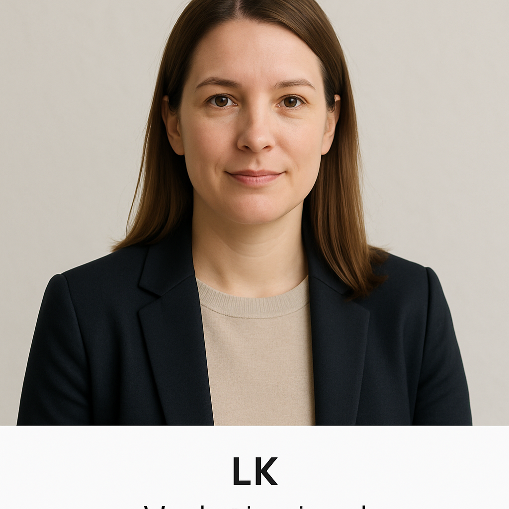 Portrait of LK, Marketing Lead