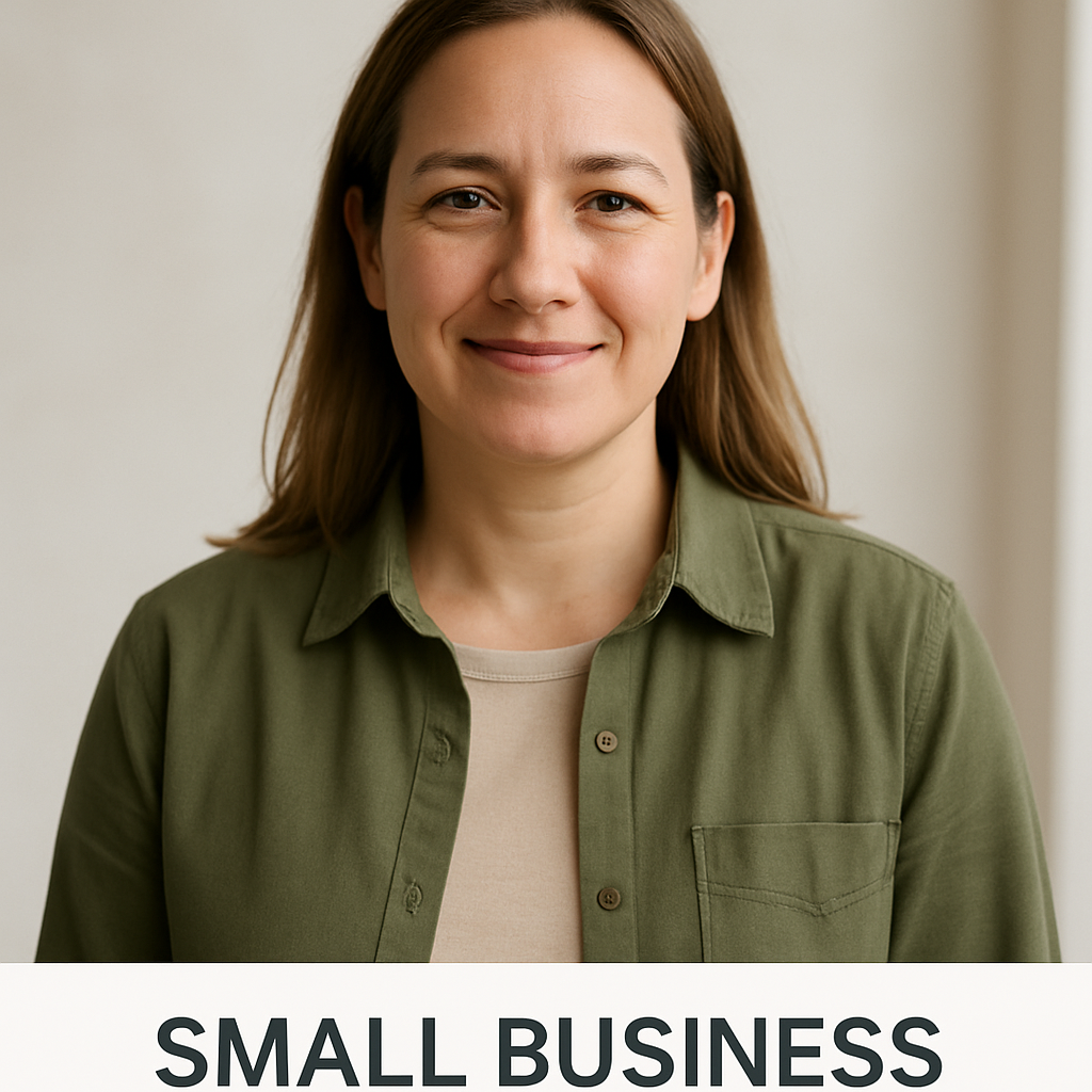 Portrait of SR, Small Business Owner