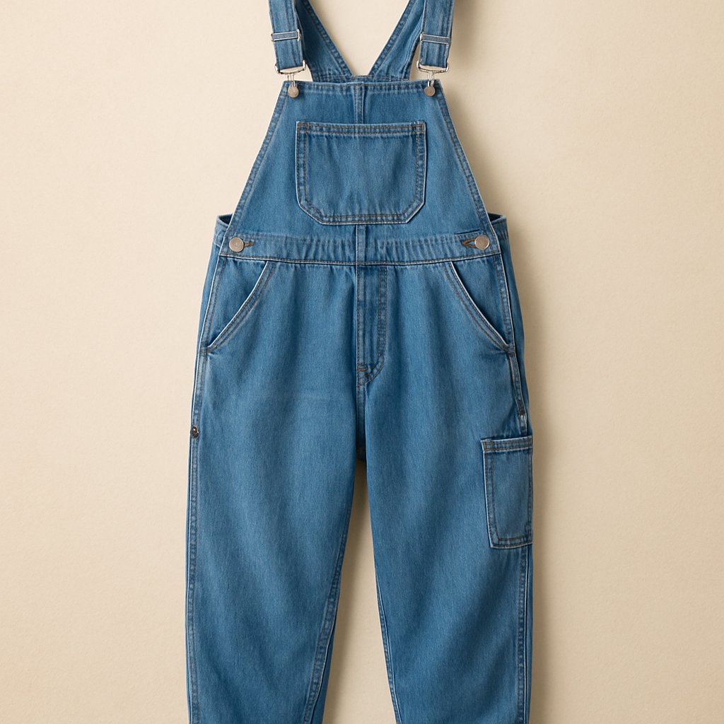 Relaxed Fit Overalls