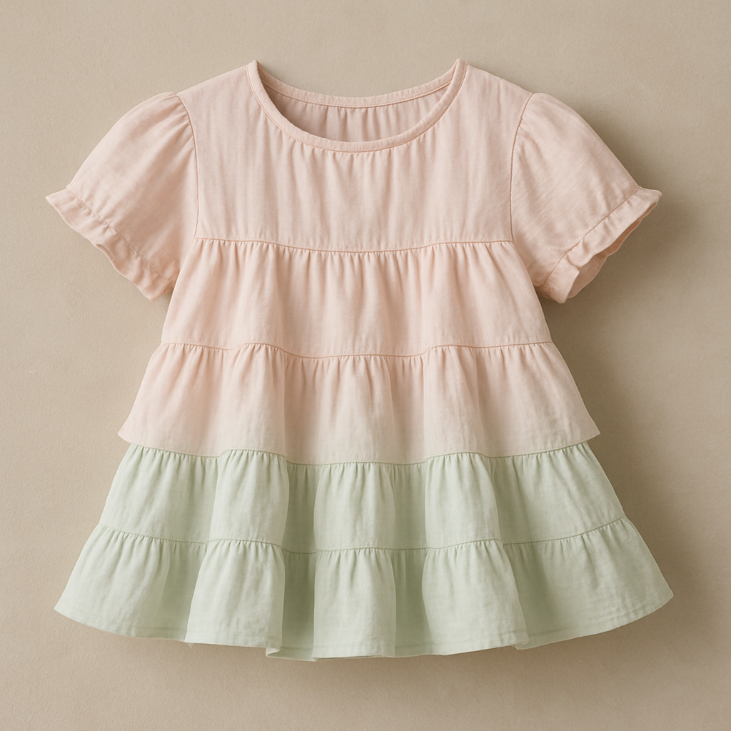 Tiered Ruffle Blouse