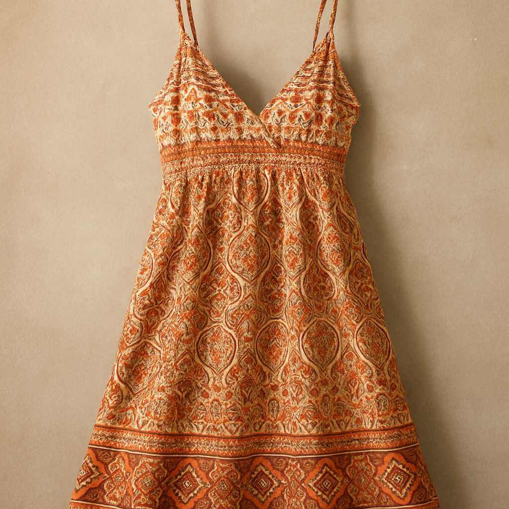 Boho Print Sundress